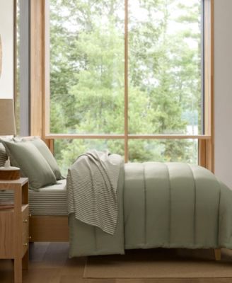 Connor Solid Channel Stitch 3-Pc. Comforter Set, Full/Queen