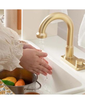 Play Kitchen with Running Water - Iconic Aqua Kitchen in Cream