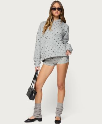 Women's Chelsie Polka Dot Hoodie
