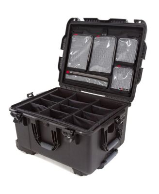 Wheeled Series 960 Lightweight NK-7 Resin Waterproof Hard Case with Padded Dividers and Lid Organizer