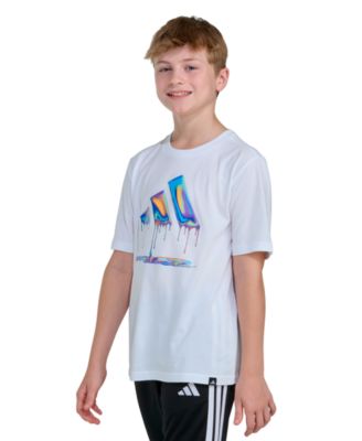 Boys' 8-20 Short-Sleeve Chrome Dip Logo T-Shirt