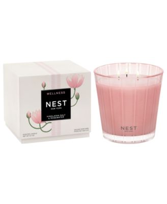 Rosewater and Geranium 3-Wick Candle, 21.1 oz.