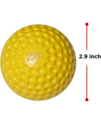 Dimpled Training – Baseballs – 12 Pack