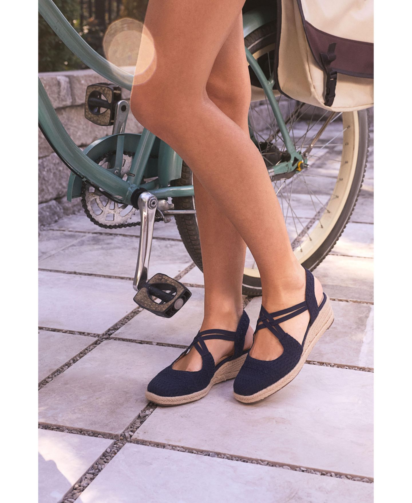 Женские сандалии LifeStride Patience Espadrille, цвет: Бежевый — фото 6