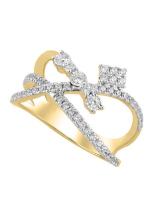 Diamond Ring (1/2 ct. t.w.) in 10k Yellow Gold 