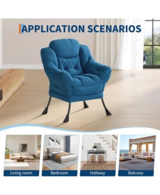 Large Modern Accent Lounge Armchair