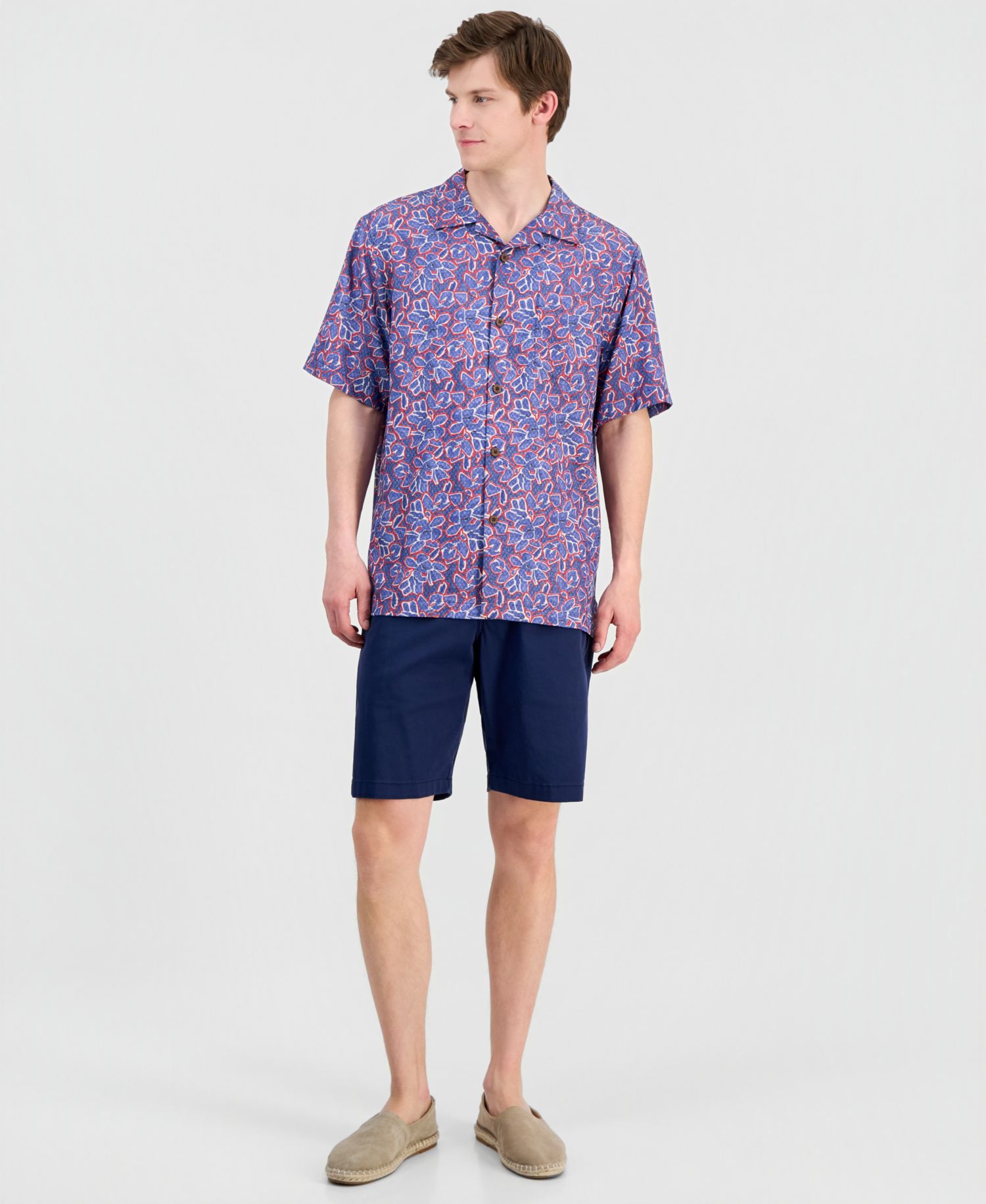 Men's Coastal Ease Geo Rio Printed Shirt