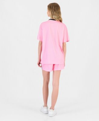 Juniors' Hello Kitty Graphic Jersey Top & Shorts