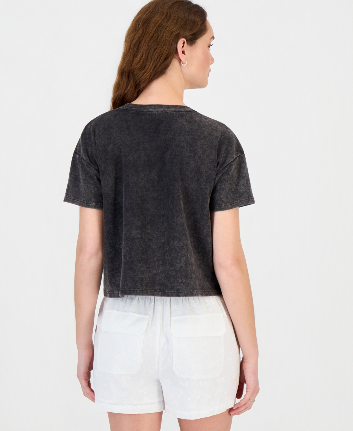 Rebel + Leigh Juniors' Graphic-Print Short-Sleeve T-Shirt