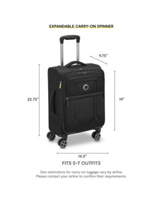 Shadow DLX Small Expandable Carry-On Spinner
