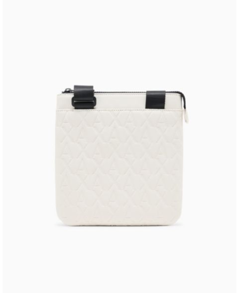 Мужская сумка A|X Armani Exchange Flat Crossbody Handbag, цвет: Кремовый
