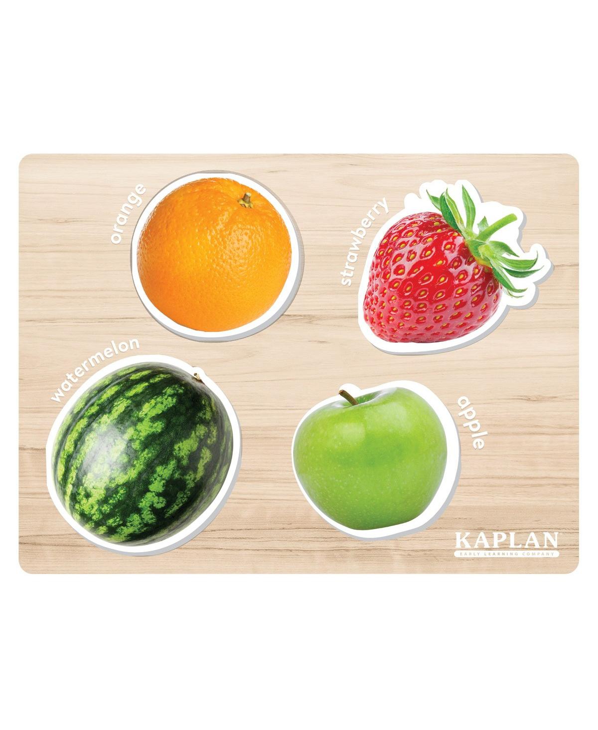 Kaplan Early Learning Healthy Foods Inside and Out Puzzles - Set of 2