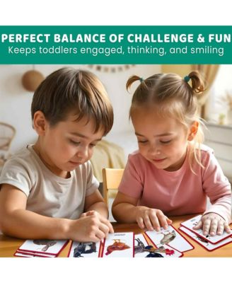 Toddler Matching Puzzle Ages 2–4 – 16 Self Correcting Educational Jigsaw Pieces