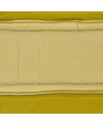 Garden File Tote Toile and Leather