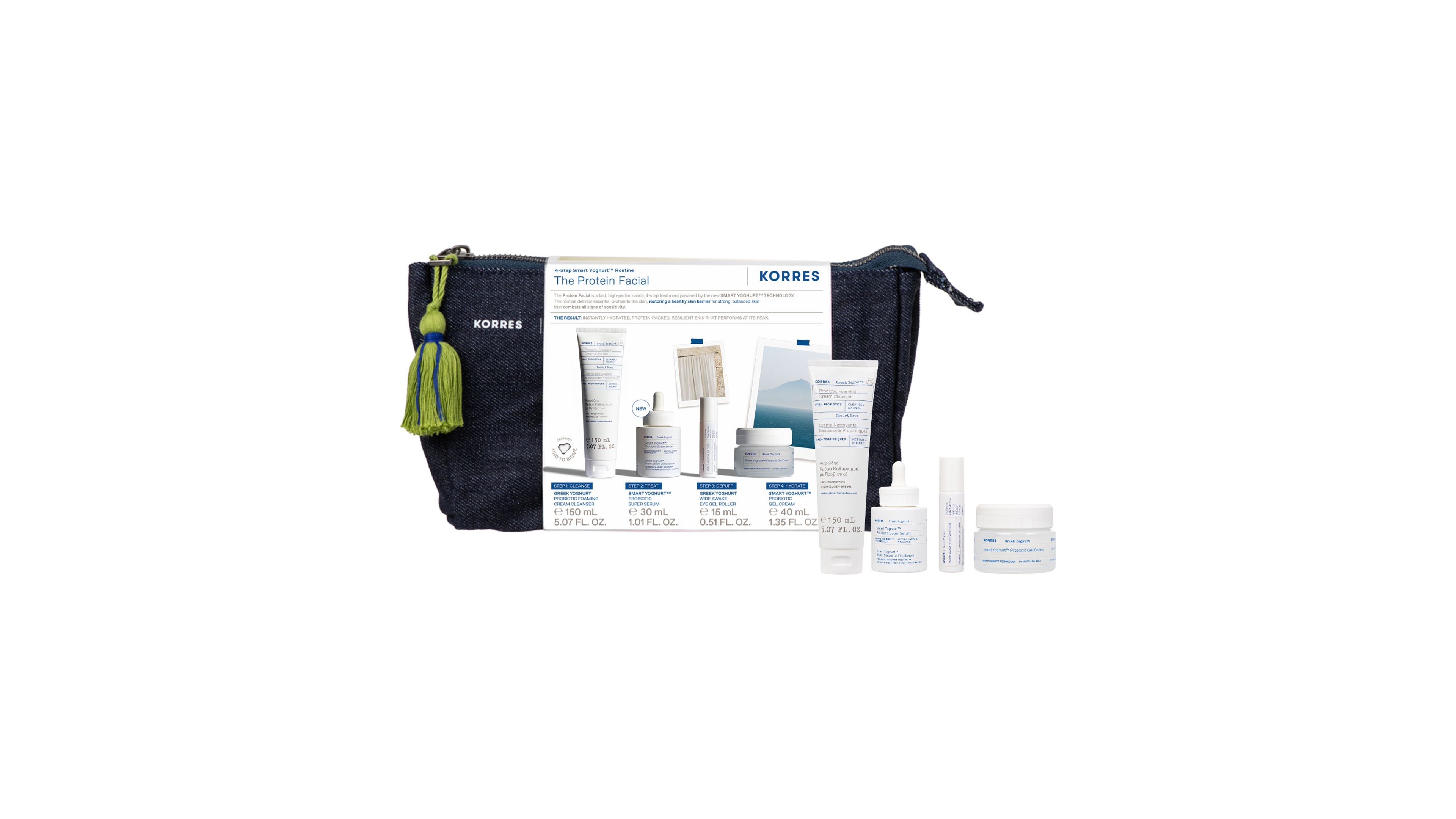 Korres 4-Pc. Greek Yoghurt Protein Facial Set