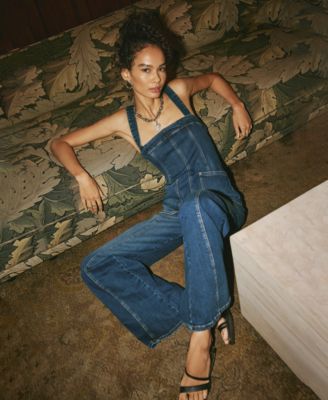 Women's Suns Out Square Neck Bootcut Jumpsuit