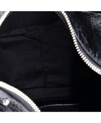 XS Le Cagole Giant Studs Fringe Shoulder Bag Leather