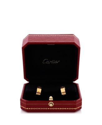 LOVE French Clip Hoop Earrings