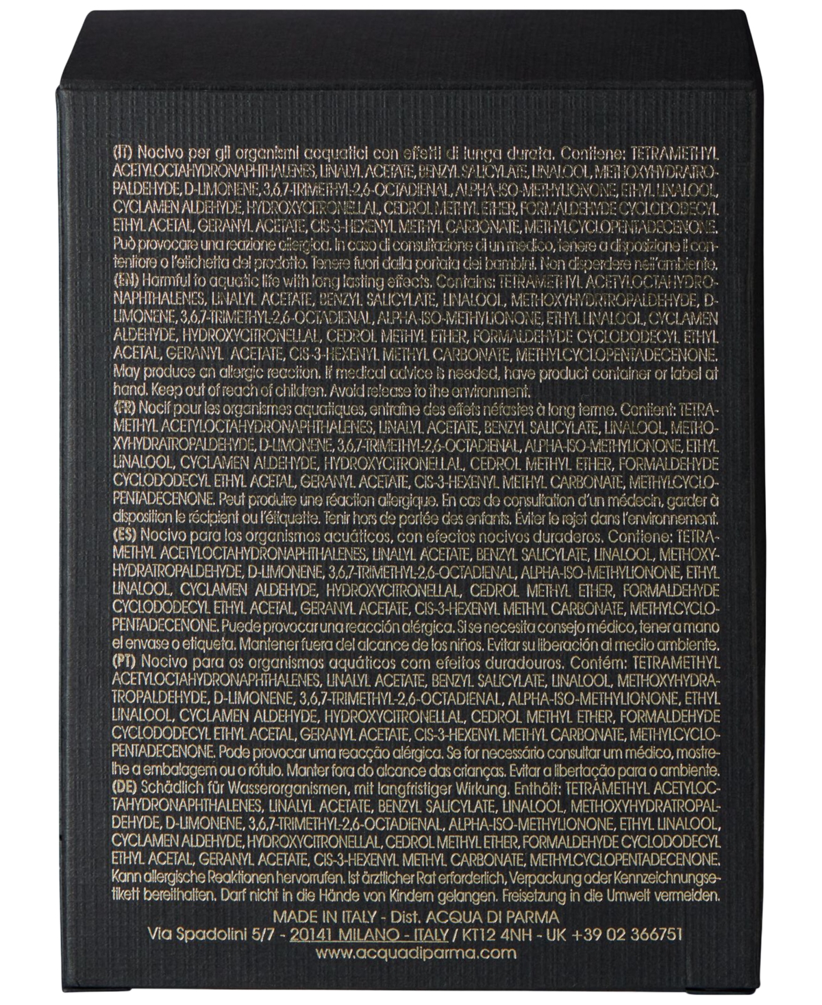 Acqua Di Parma Yuzu Candle, 7 oz.