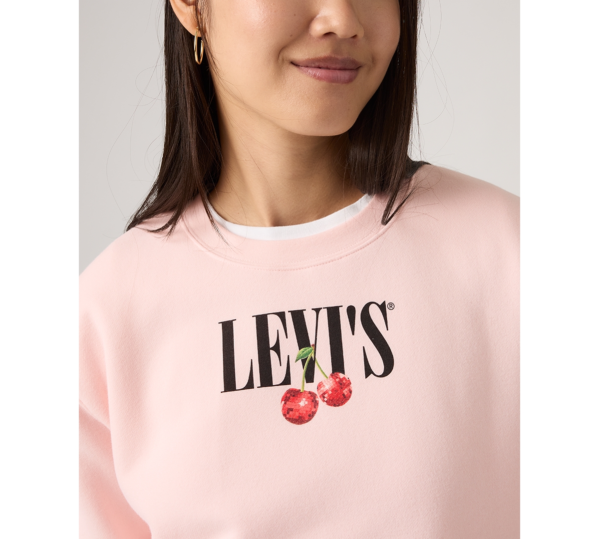 Levi's Juniors' Graphic Everyday Crewneck Sweatshirt