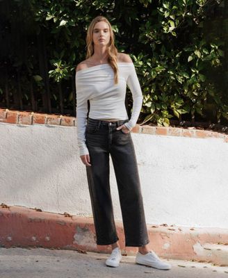 Women's Super High Rise Mild Barrel Jeans