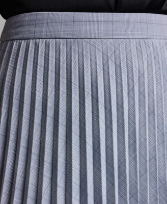 Women's Plaid Pleated Mini Skirt