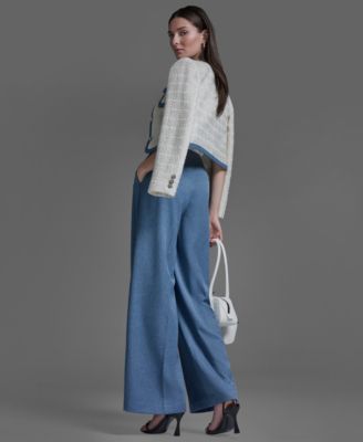 Women's Suits Wide-Leg Pants and Jacket