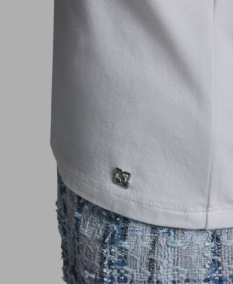 Women's Scoop Neck Sleeveless Knit Top