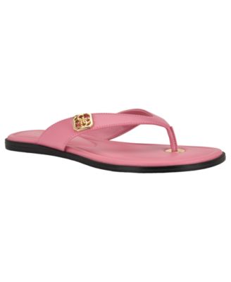Women's Lexing Ornamented Thong Slip-On Sandals