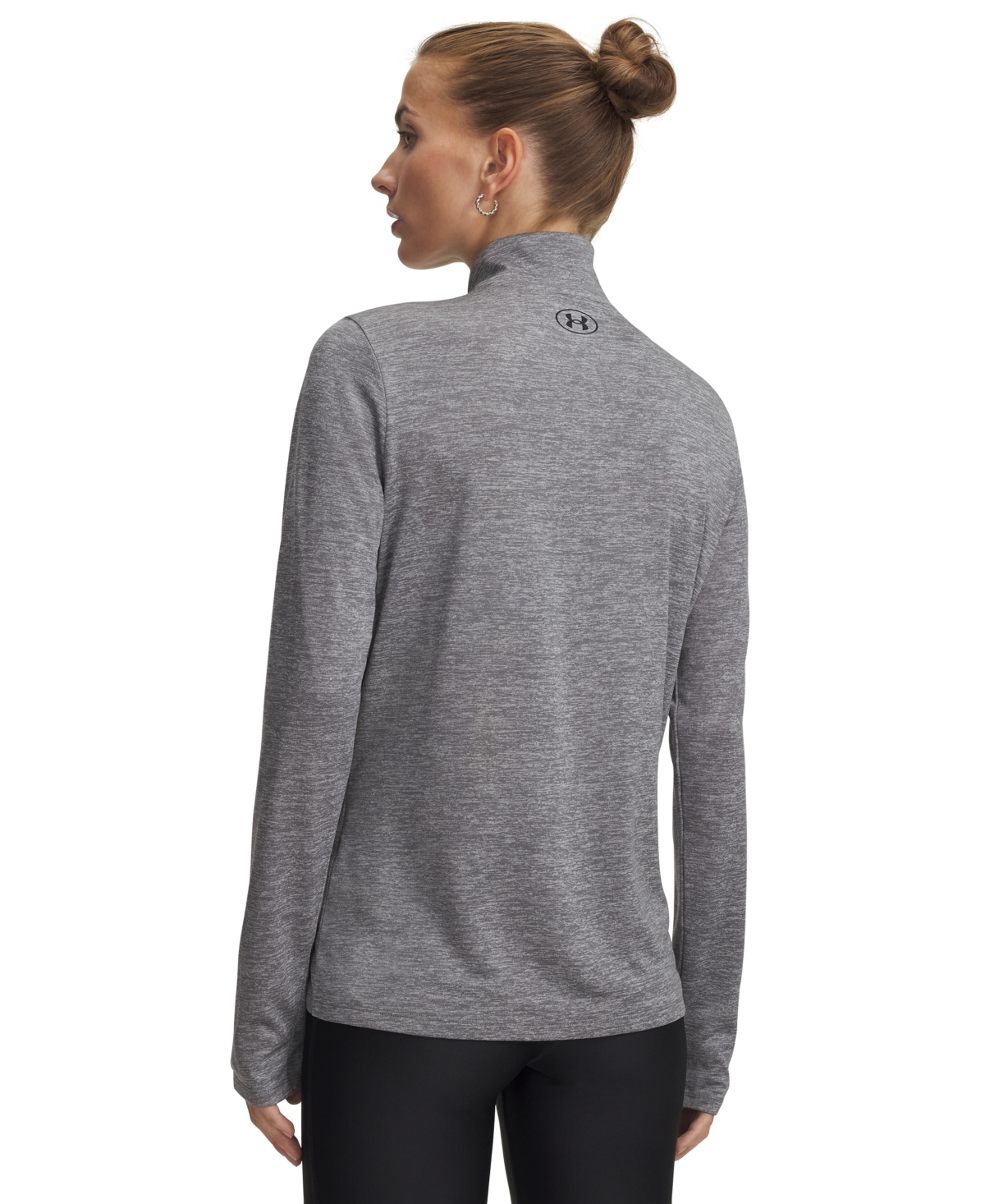 Under Armour Women's Twist Tech Quarter-Zip Logo Top