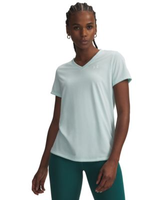 Women's Tech V-Neck Short-Sleeve Top