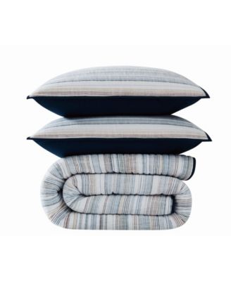 Layton Yarn Dyed Cotton 3-Pc. Quilt Set, King