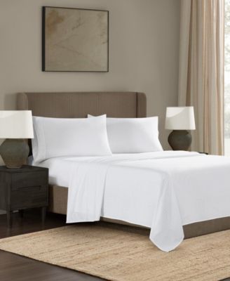 Dusted Denim CVC 200 Thread Count 4-Pc. Sheet Set, Queen