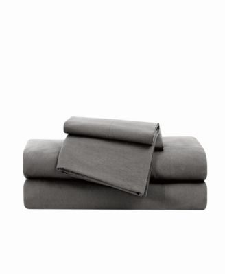 Vintage Washed 140-Thread Count Cotton 4-Pc. Sheet Set, Queen