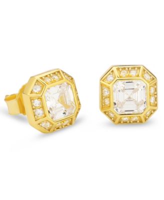 Men's Vortex Stud Earrings in 14k Gold Plated