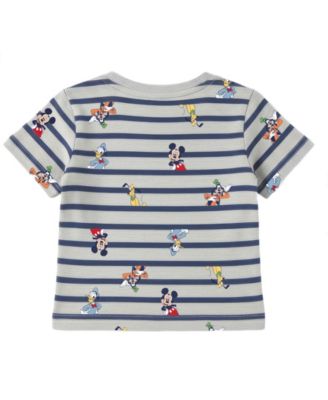 Baby Boys' Mickey Mouse & Friends T-Shirt and Shortall, 2-Piece Set