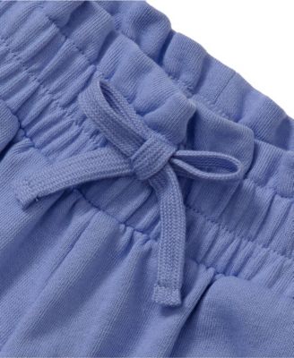 Girls French Terry Paper Bag Shorts