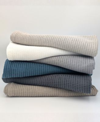 Embiez Turkish Cotton Waffle Bath Towels