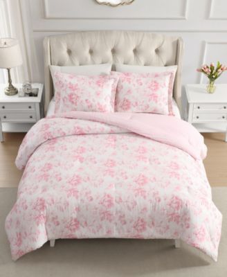 Anja Textured Toile 3-Pc. Comforter Set, Full/Queen