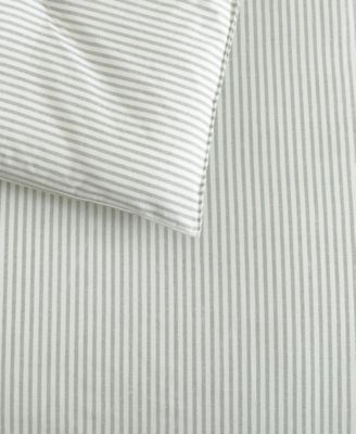 Oxford Stripe 3-Pc. Comforter Set, King
