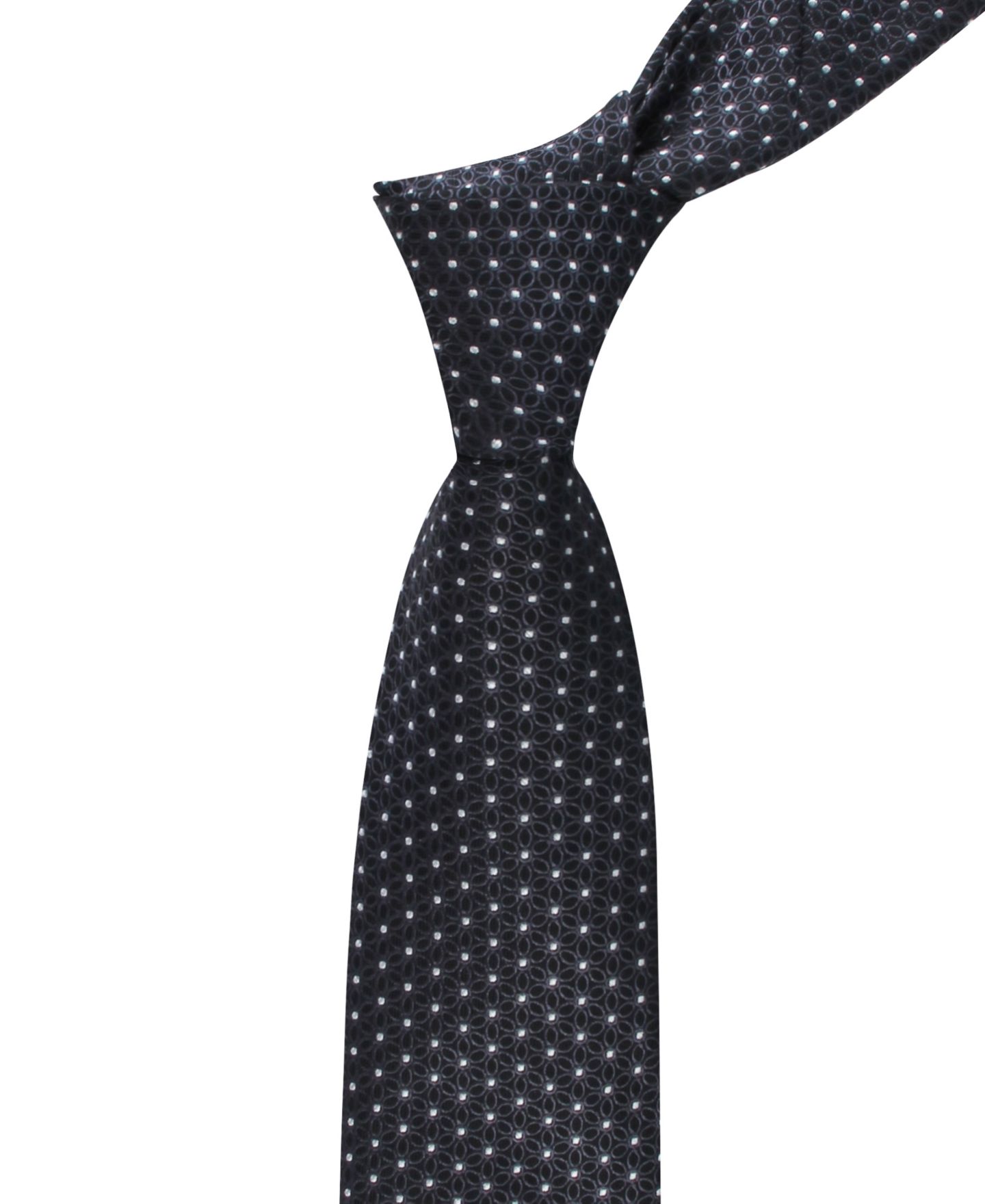 Мужские галстуки Tommy Hilfiger Ashton Floral Tie, цвет: Чёрный — фото 4