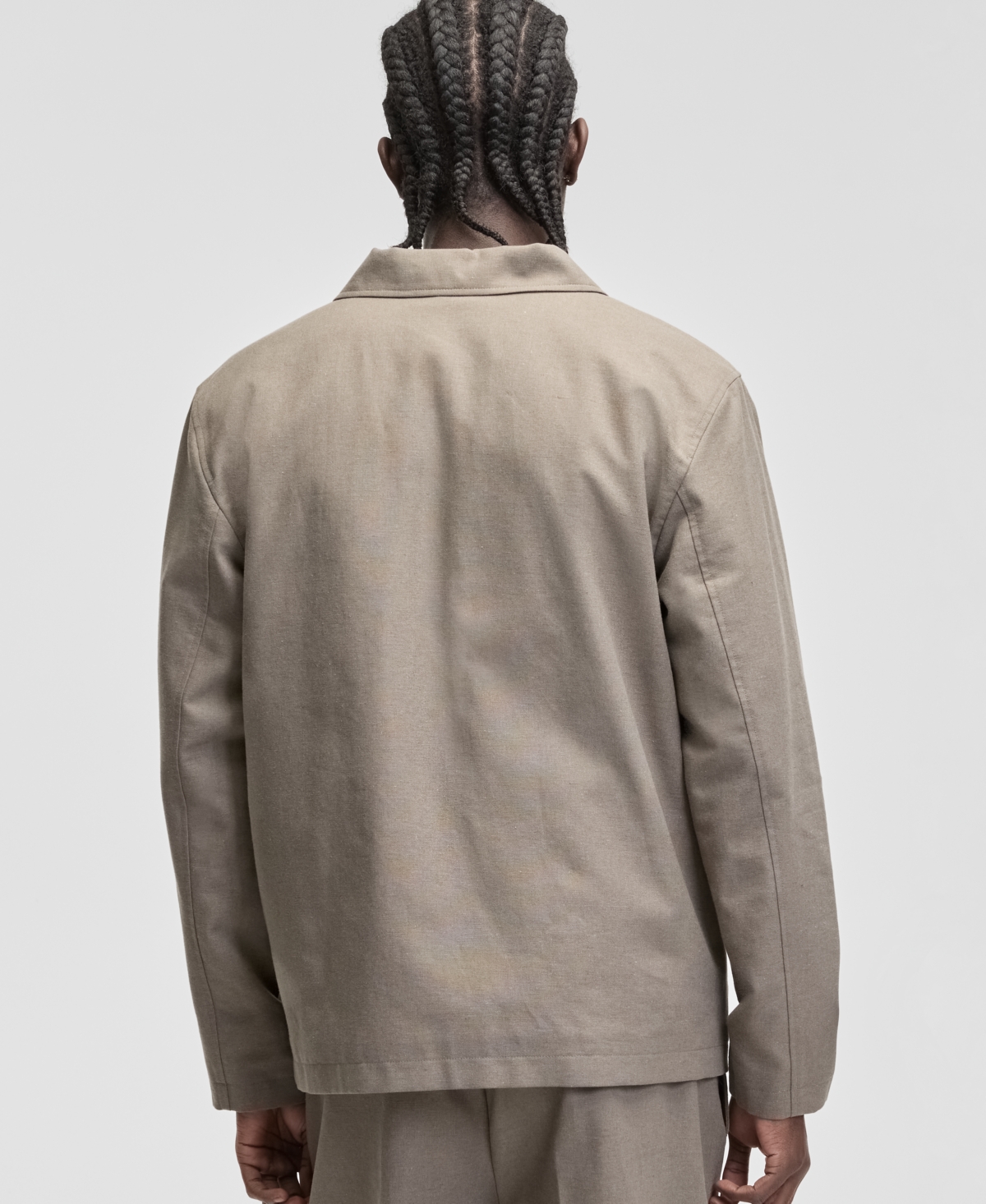 Mode of One Men's Relaxed-Fit Linen Jacket, Macy's Exclusive