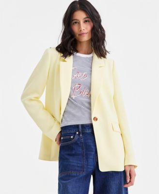 Women's Relaxed Crepe Blazer