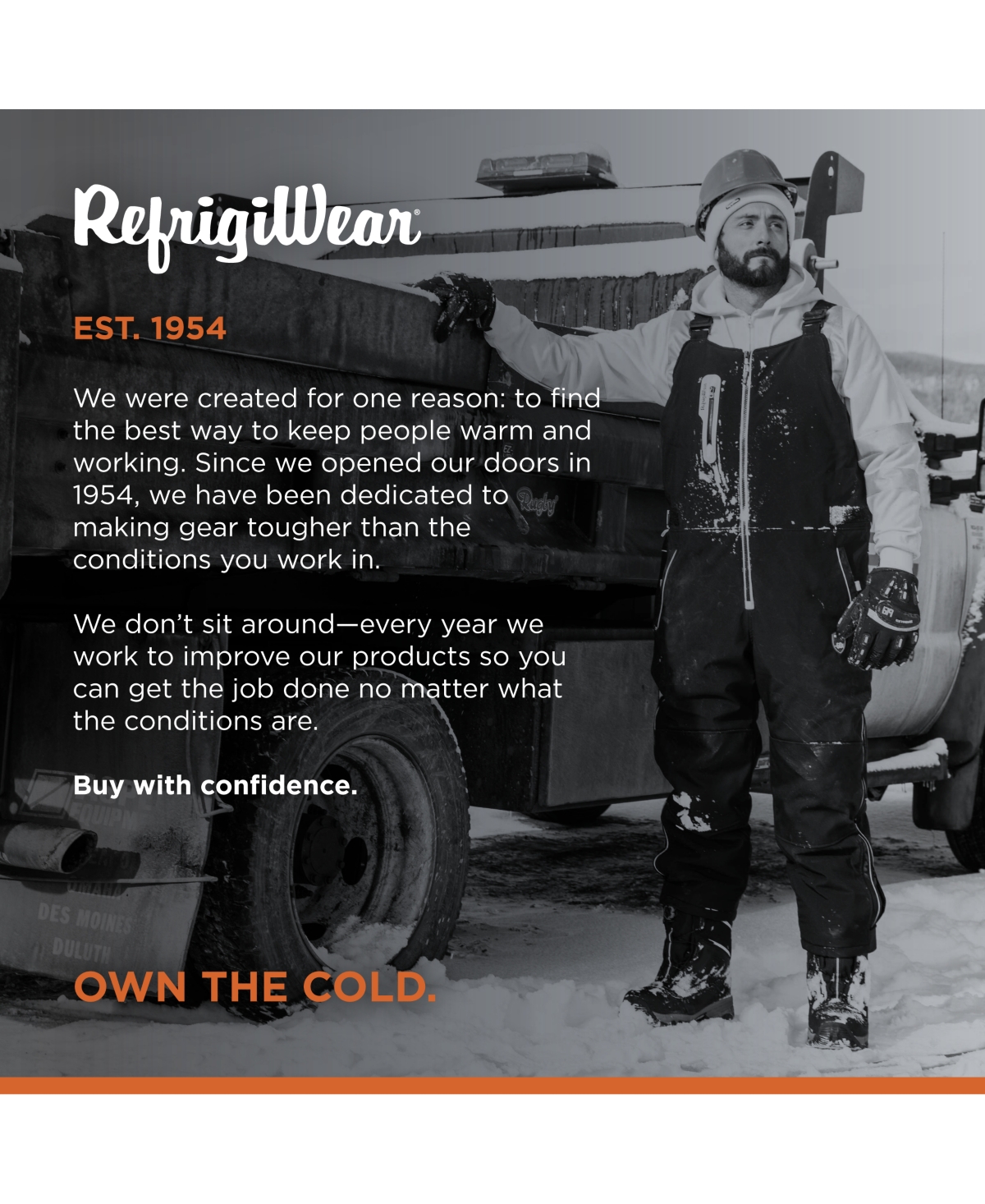 RefrigiWear Men's Extreme Softshell Bib Overalls - -60°F Comfort, Insulated, Windproof, Water-Repellent