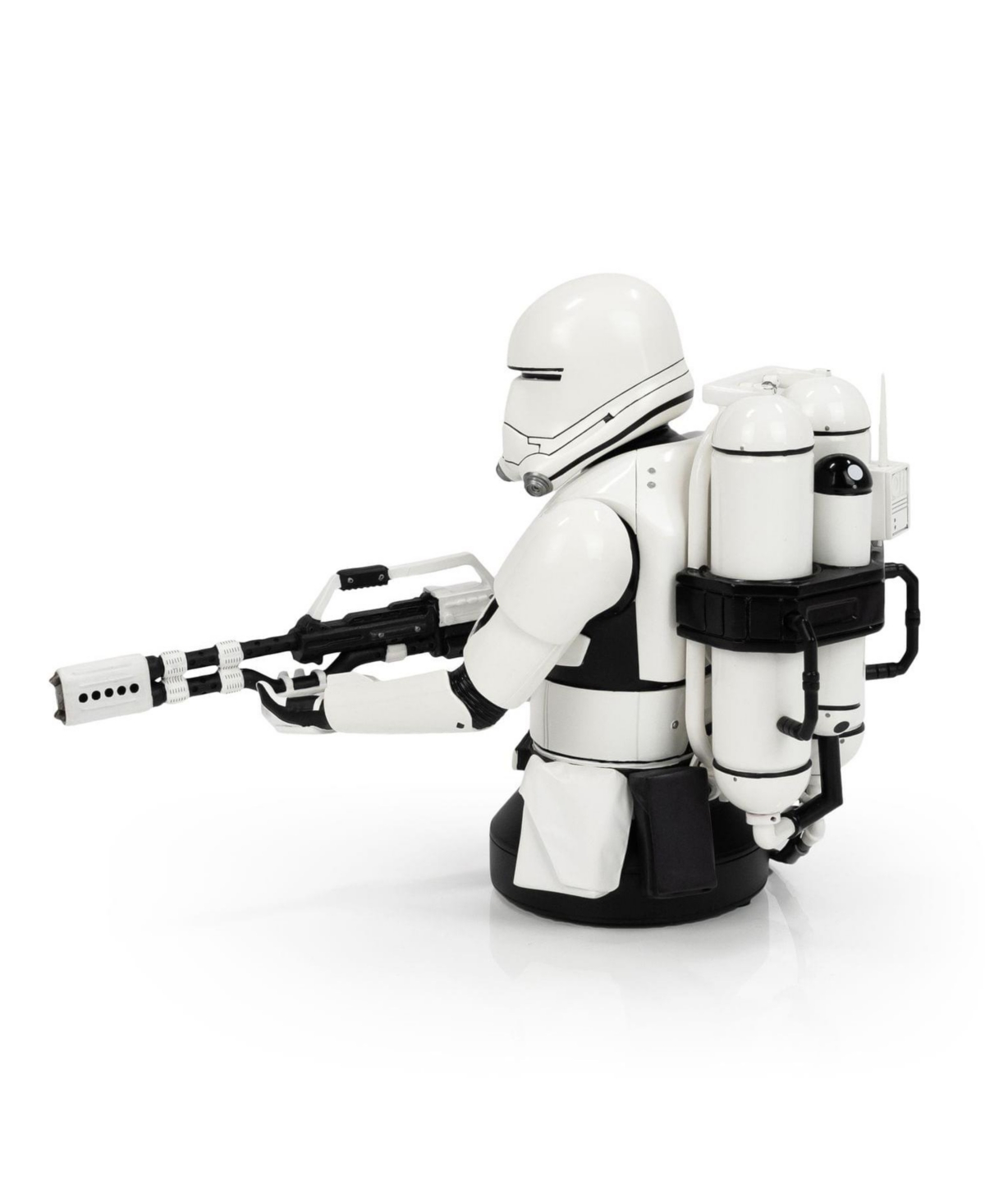 Star Wars First Order Flametrooper Figure Statue | 7-Inch Character Resin Bust | Mini Action Figure Collectible Statue