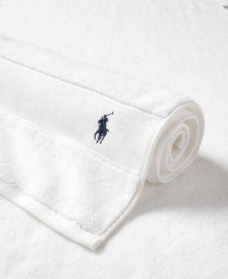 Polo Player Cotton Hand Towel, 32" x 16"