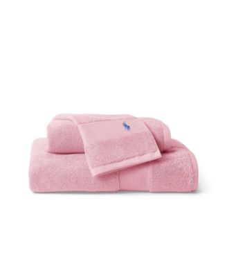 Polo Player Cotton Washcloth, 13" x 13"