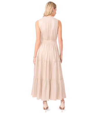 Women's Tiered Ruffle Maxi Dress