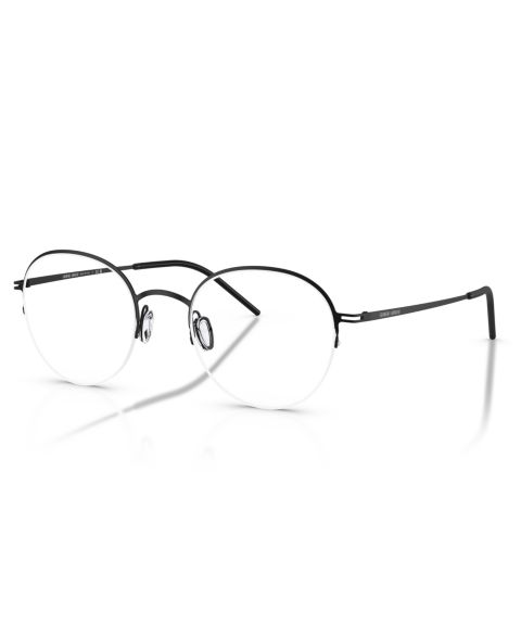 Мужские очки Giorgio Armani Man Panthos Metal AR5169 Eyeglasses, цвет: Матовый чёрный