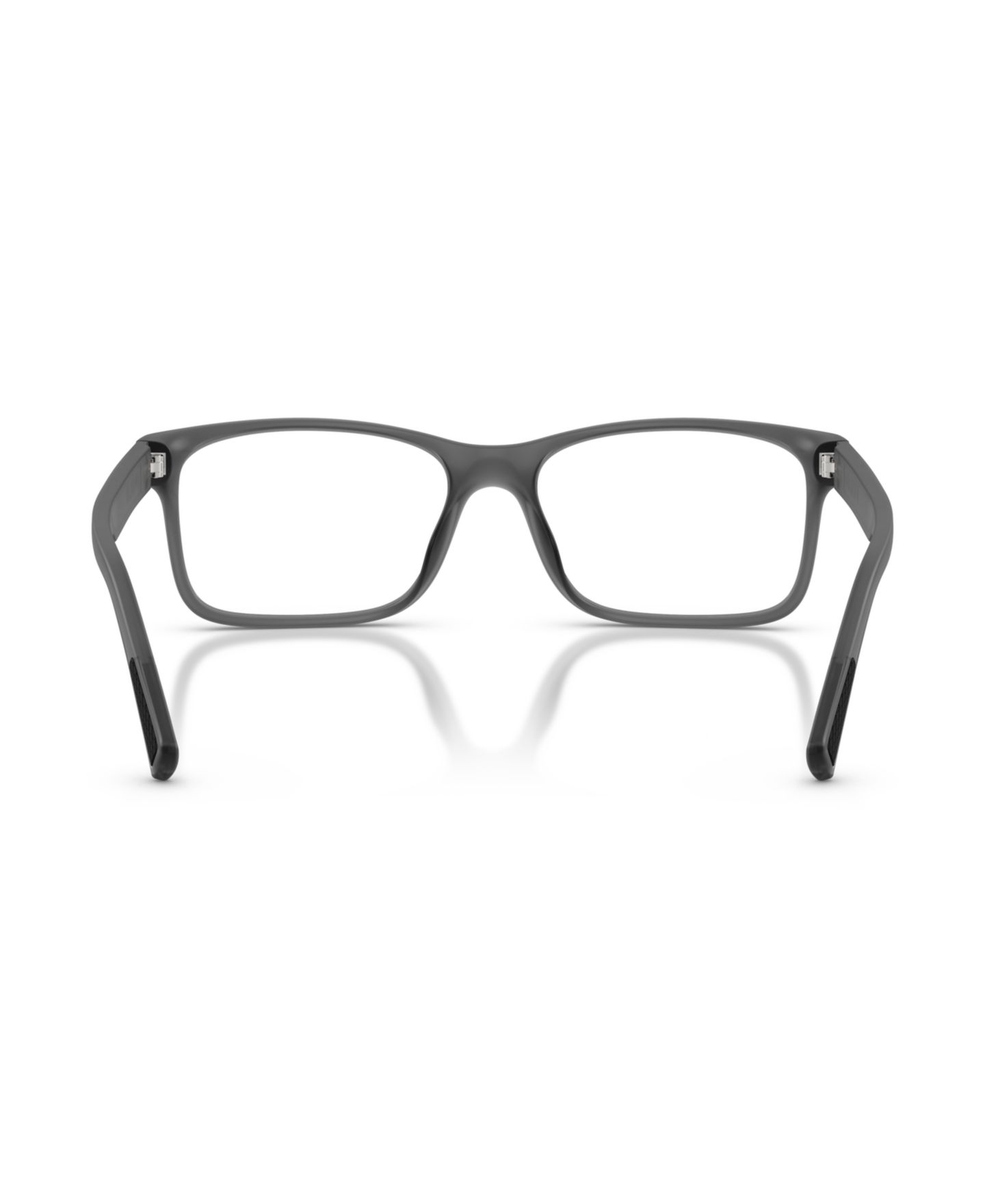 Мужские очки Polo Ralph Lauren Man Rectangle Plastic PH2301U Eyeglasses, цвет: Матовый прозрачный серый — фото 2